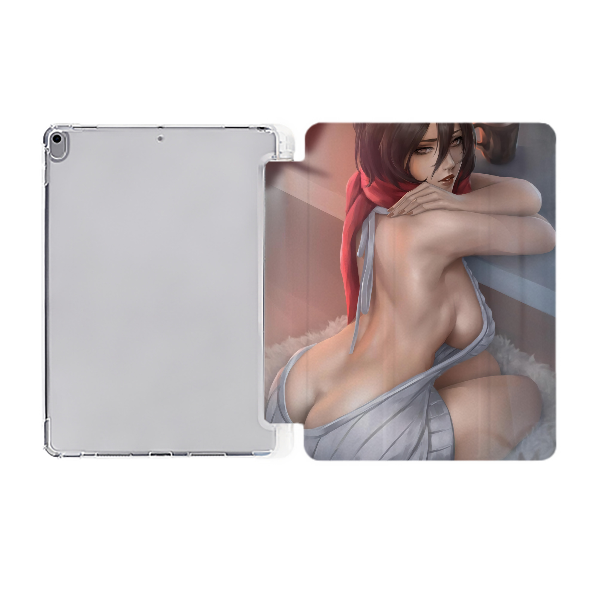 （画像用） 進撃の巨人 Attack on Titan IPad ケース ペン収納付き 三つ折りスタンド PUレザー×シリコン 対応機種9.5/10.5/10.9インチ